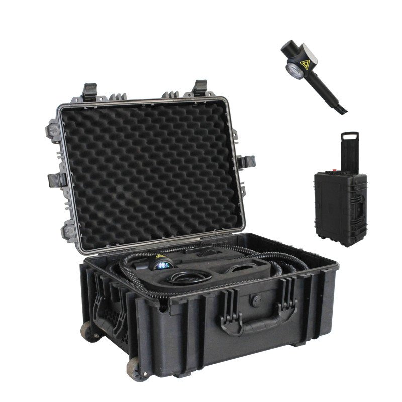 Suitcase-style pulsed laser cleaning machine