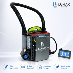 200W Portable Laser Cleaning Machine | Backpack Fiber Laser Cleaner