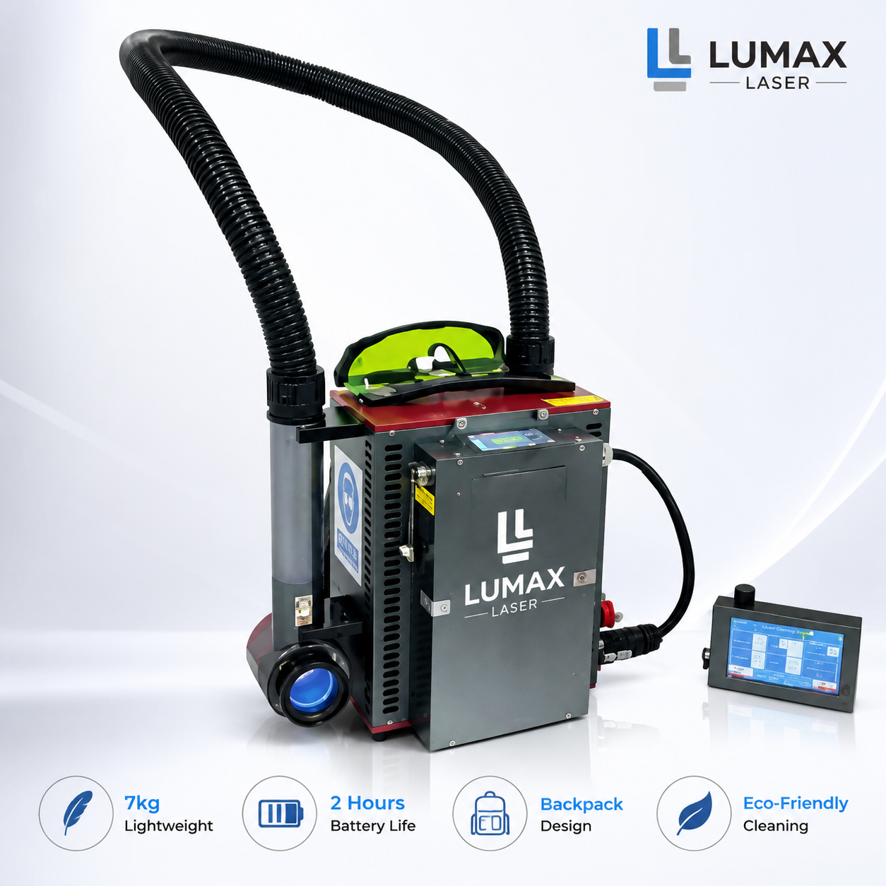 Portable laser cleaner